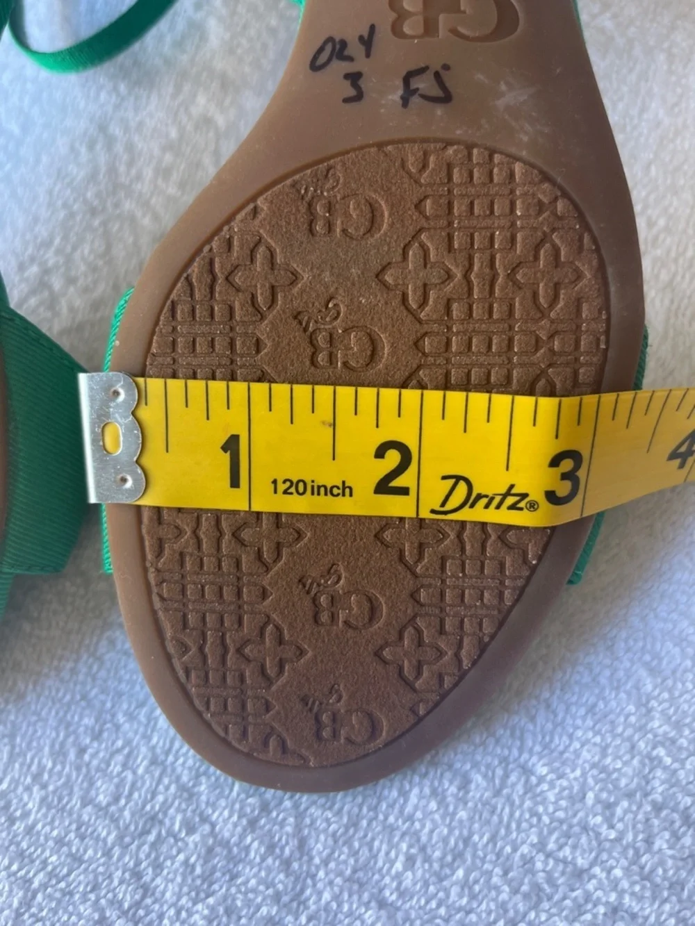 GB girls chic green
